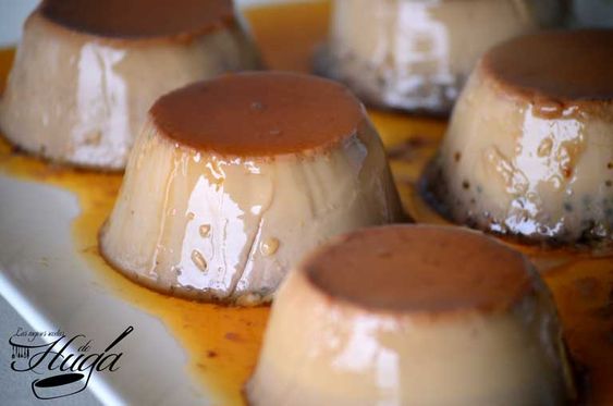 Flan de chocolate