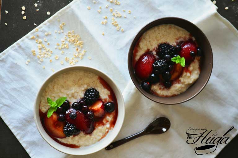 Gachas de avena o Porridge