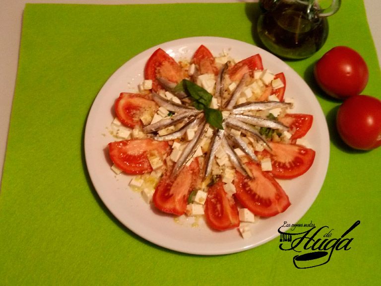 ensalada boquerones