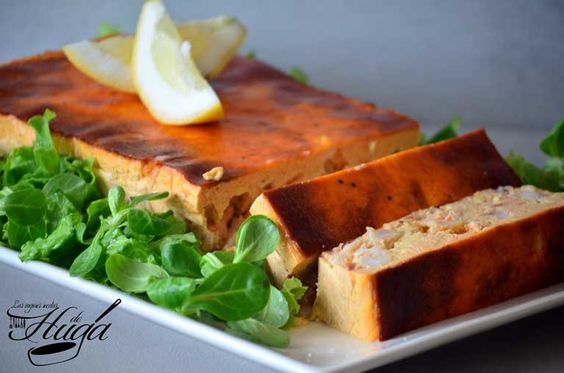 Pastel de rape y langostinos