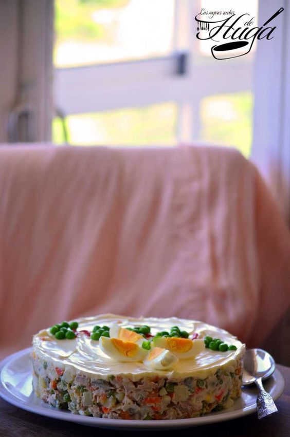 Ensaladilla Rusa tarta