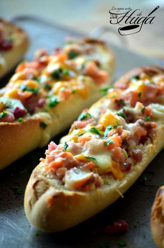 Panini de trucha ahumada