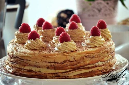 Tarta de Crepes Tiramisú