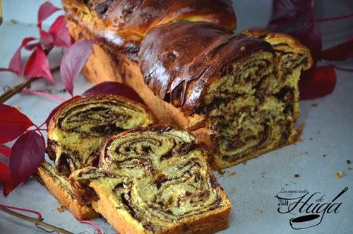 Babka de chocolate
