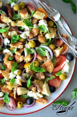 Panzanella bandeja