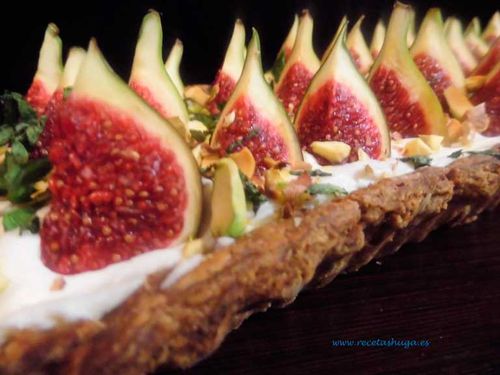 Tarta de higos y mascarpone