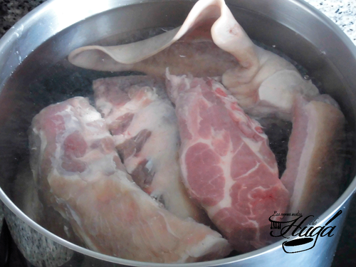 Cocido de Grelos Gallego carne