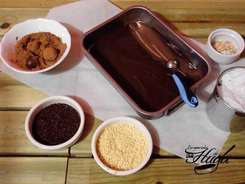 formando trufas