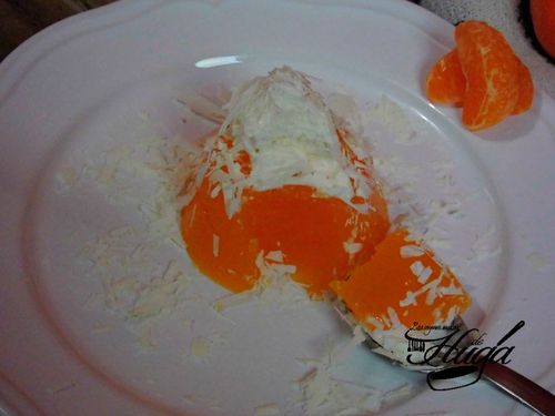 Plato con gelatina