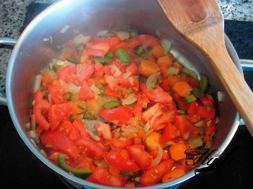 Verdura para el sofrito