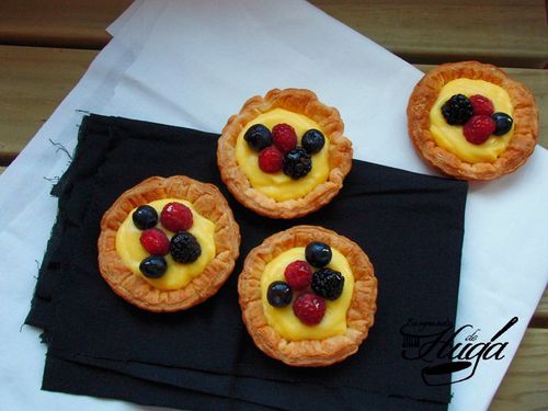 Frutos rojos en tartaletas