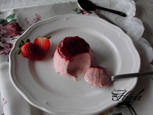 Panna cotta abierta