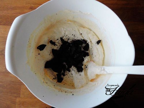 Crema inglesa nata y oreo
