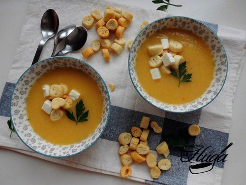 Crema de calabacín