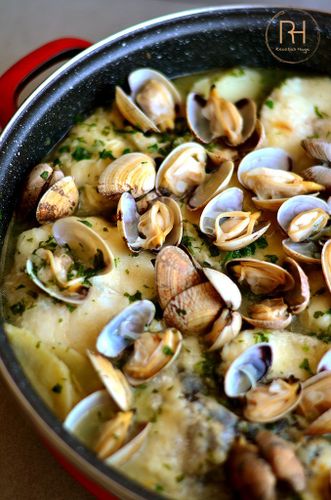 Merluza en salsa verde en tartera mejorada