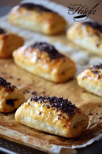 mini napolitanas de crema