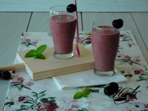Smoothie de cereza