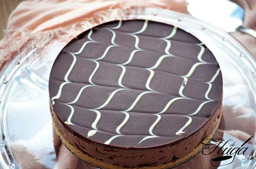 Tarta de queso de chocolate de Lorraine Pascale