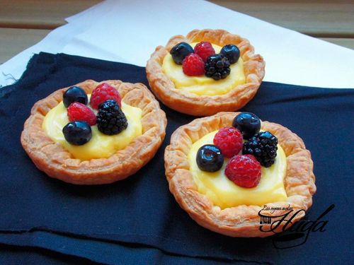 Tartaletas de frutos rojos
