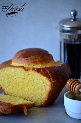 Brioche à tête café