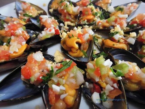 Mejillones vinagreta