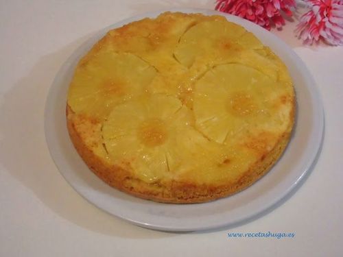 Tarta de piña