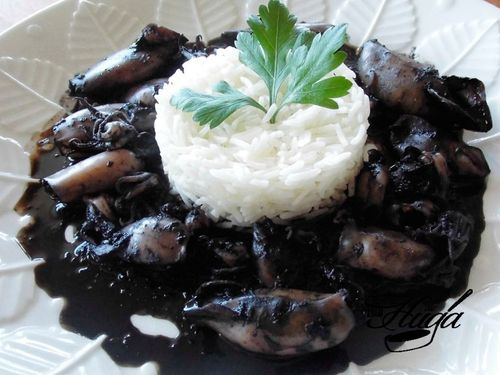 receta chipirones en su tinta