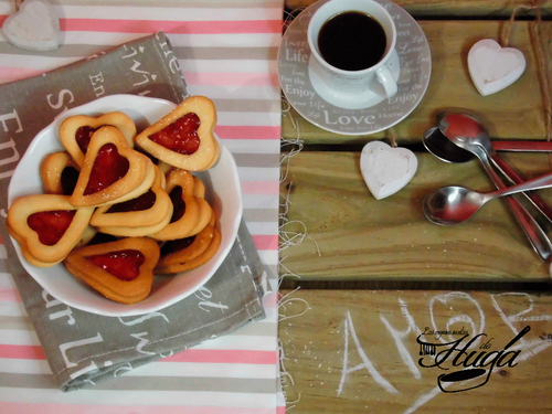 galletas de san valentin